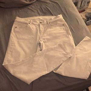 LOFT khaki modern skinny ankle pant - Size 29
